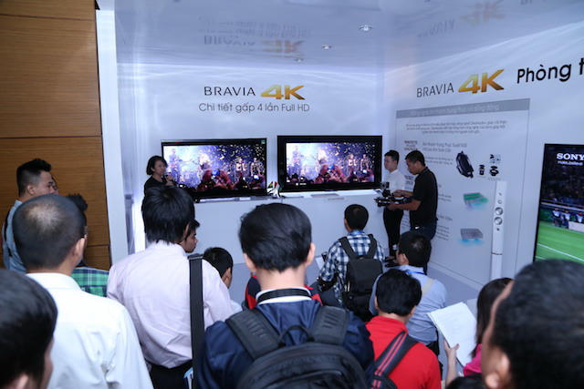 Sony ra mắt các dòng TV 2014 ứng dụng công nghệ mới 